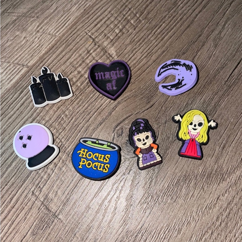 Hocus Pocus croc charms